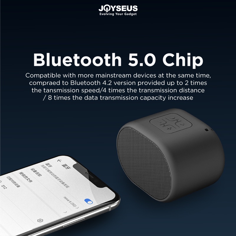 Speaker Bluetooth 5.0 Portable Ultra Bass TWS Mini Bluetooth Sounder/Phone Sound Box/FM Phone Answer USB AUX Micro SD Card Speaker