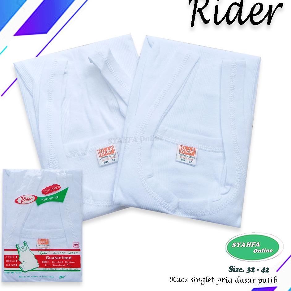TREND Q29 SINGLET RIDER | Kaos Dalam Pria / Singlet / Kaos / Rider / Kaos Rider / Pakaian Dalam / Ka