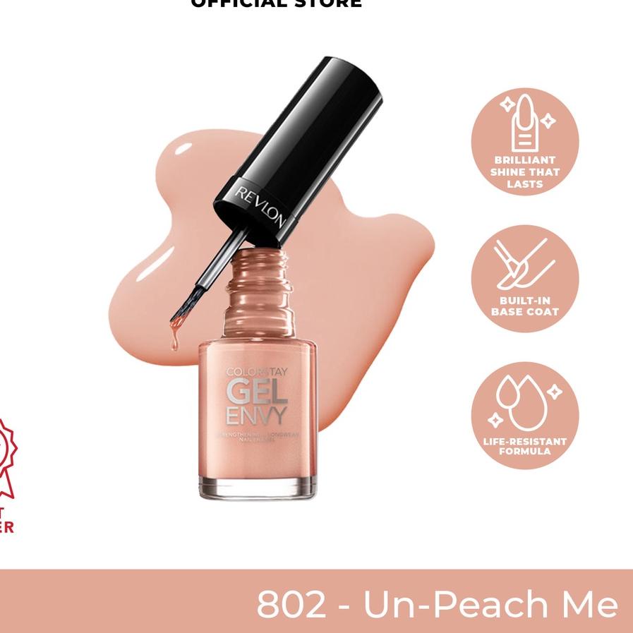 ✮ Revlon Kutek ColorStay Gel Envy (cat kuku hasil mengkilap dan tahan lama) ✺