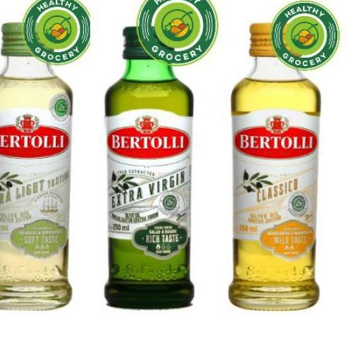 

◌ Bertolli 250 ml Minyak Zaitun / Extra Virgin / Extra Light / Classico Olive Oil EVOO / ELOO ♣