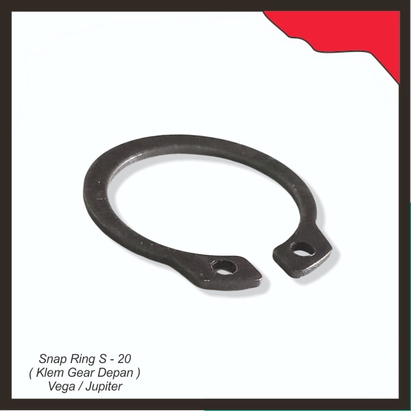 Snap Ring S - 20  ( Klem Gear Depan )  Vega / Jupiter