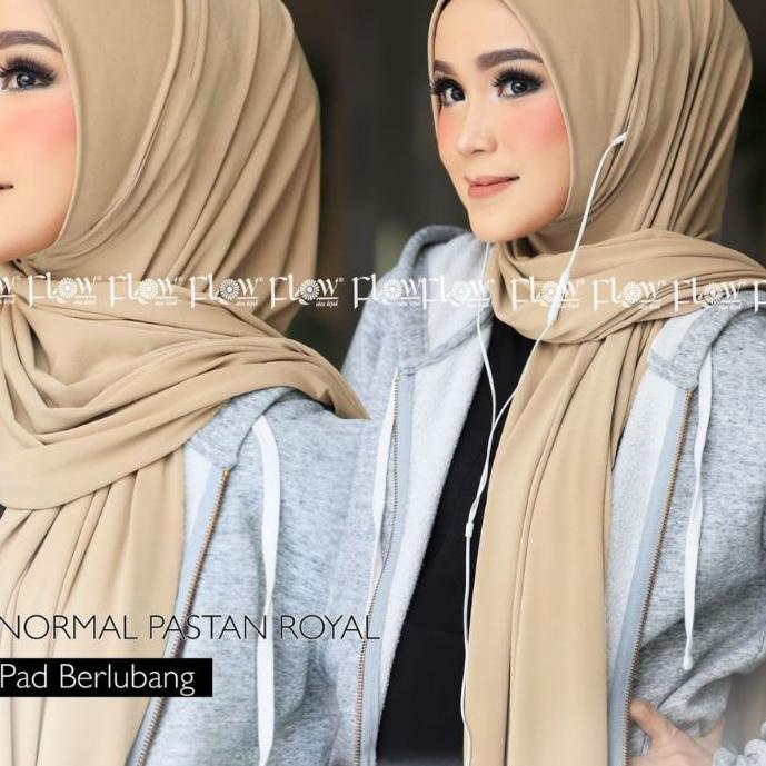 ✯ Jilbab Hijab Kerudung Pashmina Instan Bergo Instant Soft Pet Pastan Royal Jersey Simple Polos Vari