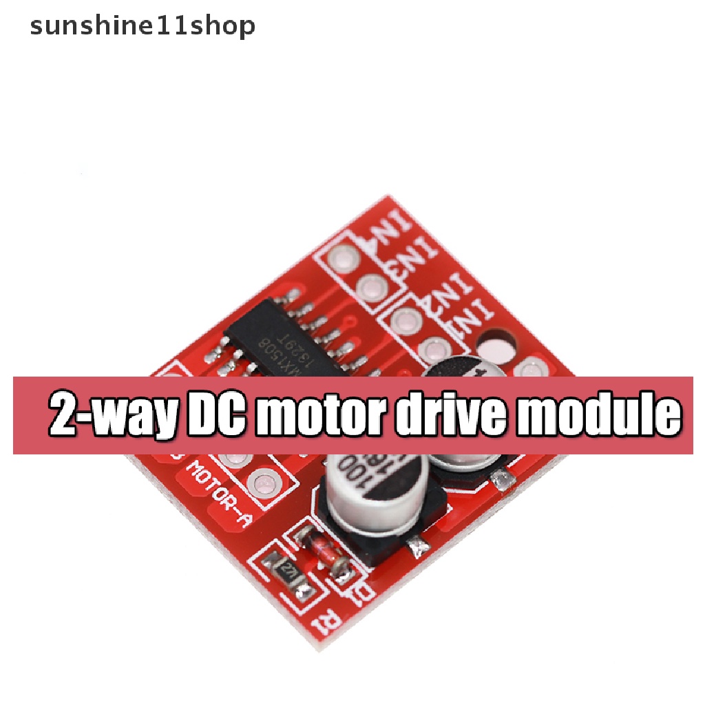 Sho Modul Penggerak Motor DC Bolak Balik PWM Speed Dual H Bridge Stepper Motor Mini Victory L298N N