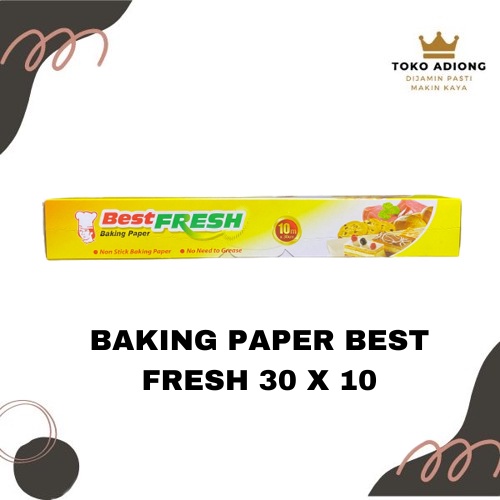BAKING PAPER BEST FRESH 30X10