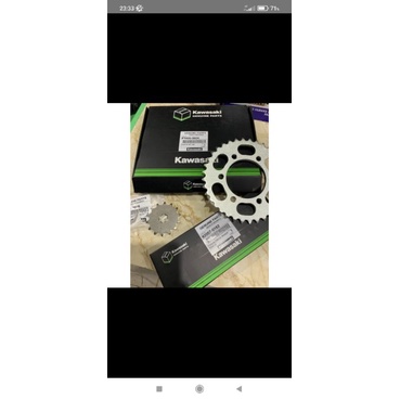 gir gear set Kawasaki athlete original