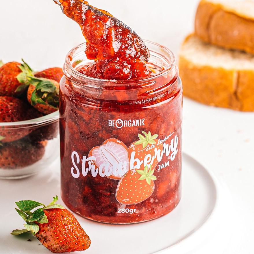 

► Beorganik Strawberry Jam / Selai Stroberi 280gr ☇