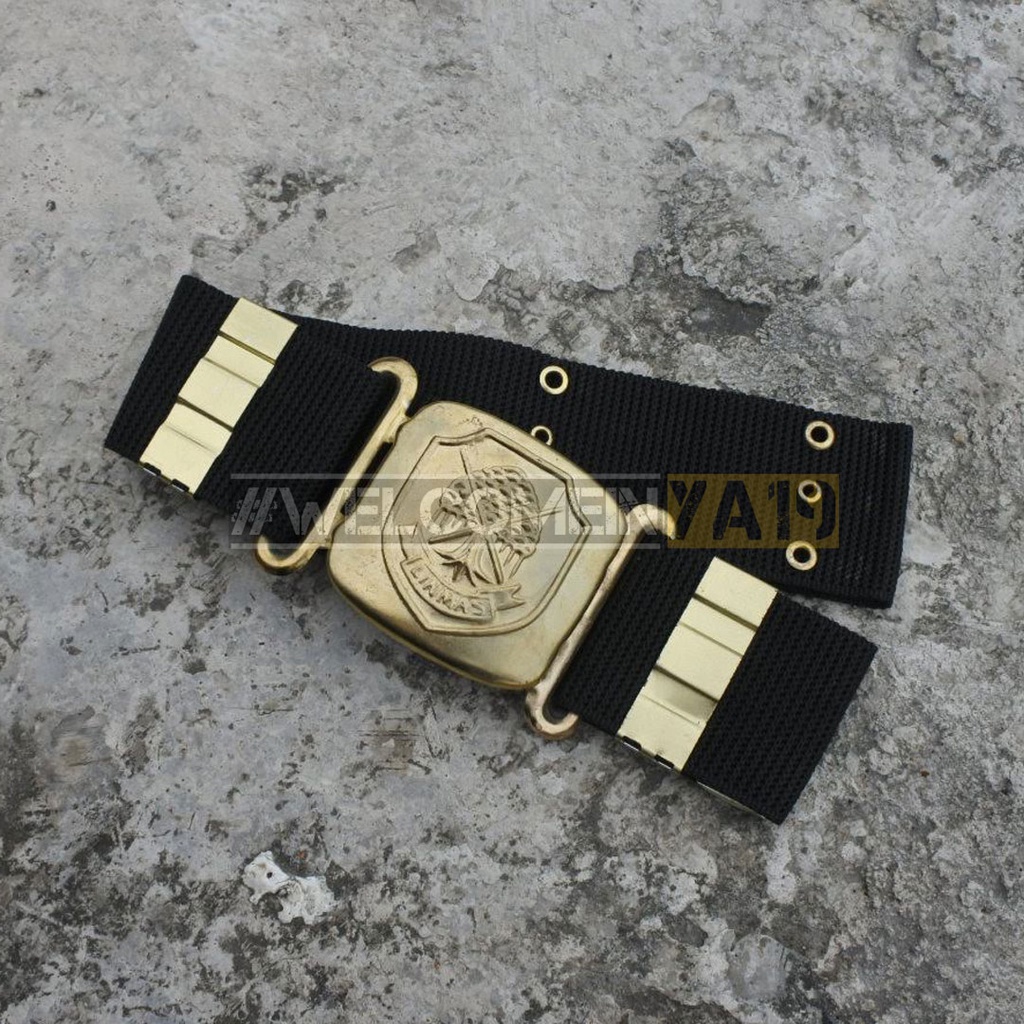 Kopel PDL Linmas / Sabuk Linmas PDL / Ikat Pinggang Besar Logo Linmas