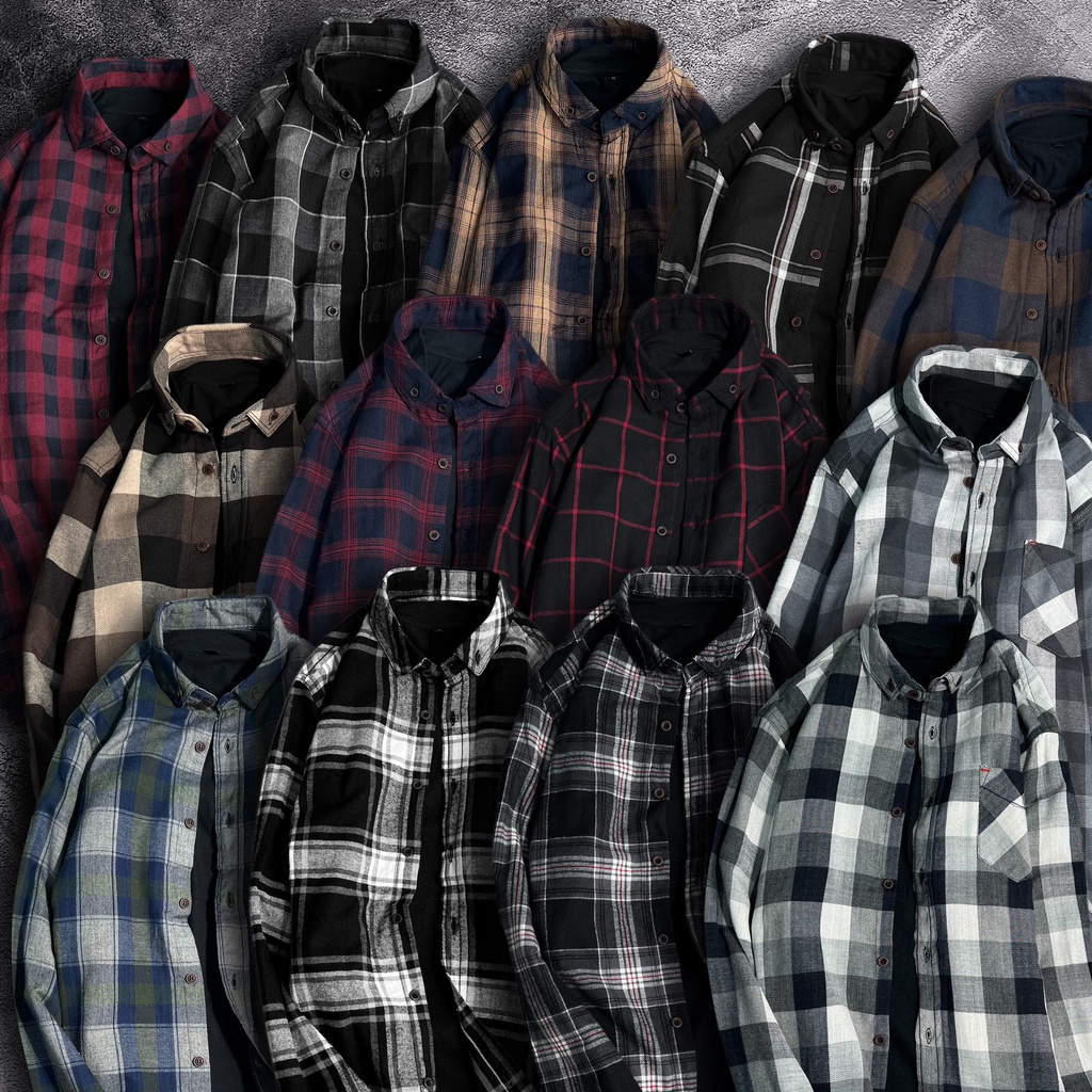 FLANNEL SHIRT / KEMEJA FLANNEL / KEMEJA PRIA