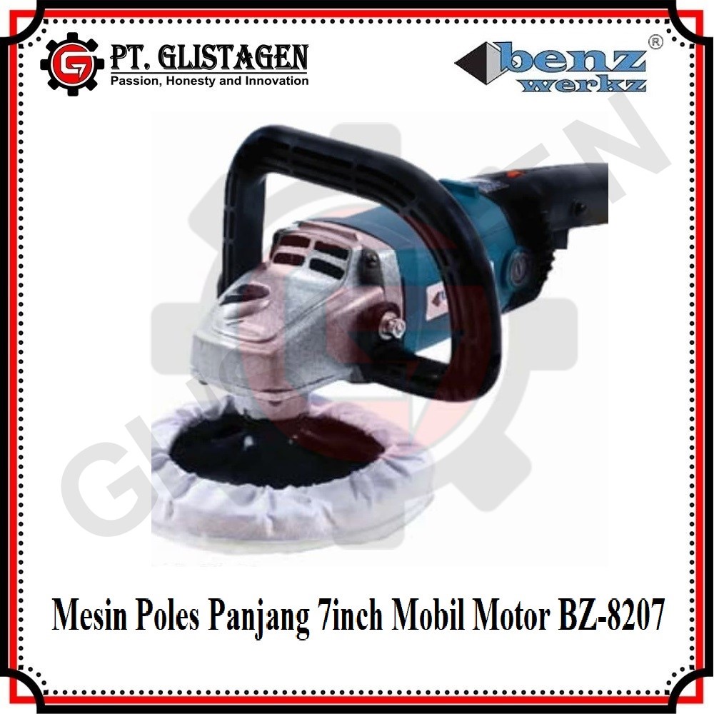 BENZ BZ-8207 Mesin Electric Car Poliser Poles Panjang Mobil Motor