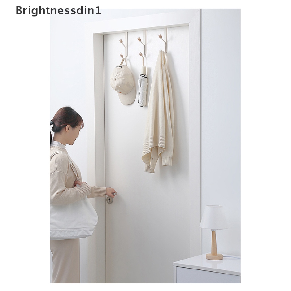 [Brightnessdin1] Door Hooks Towel Hooks Rak Hias Pintu Baju Coat Belt Gantungan Hooks Butik