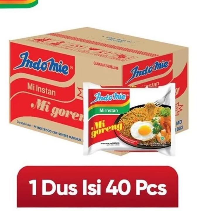 

☻ Indomie Goreng / Soto / Rendang / Ayam Geprek { 1 Dus - 40 Pcs & 1/2 Dus isi 20 Pcs } ♚