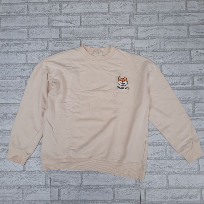 Crewneck Shiba Inu korea merk Domine