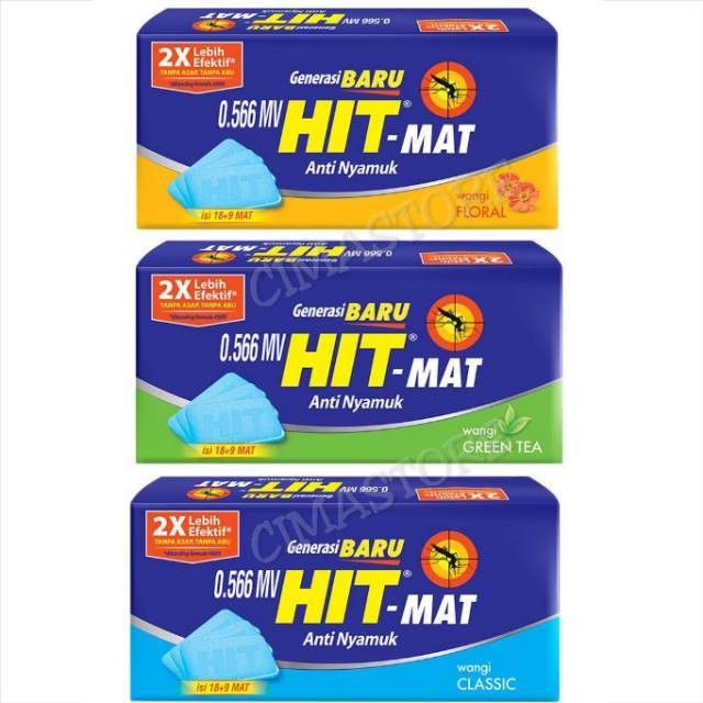HIT-MAT ANTI NYAMUK REFIL ISI 48 PCS