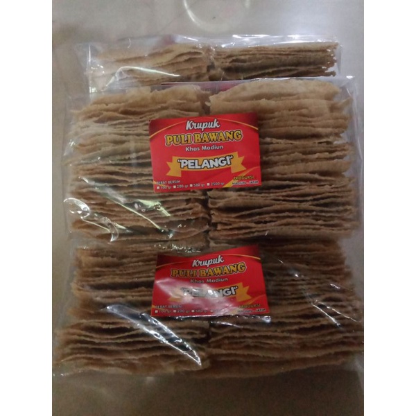 KRUPUK PULI, GENDAR, LEMPENG ASLI MADIUN