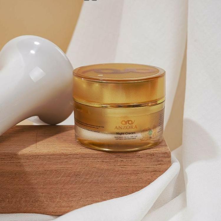 ✫ KRIM MALAM GLOW / ADS ACNE DARK SPOT  NIGHT CREAM ANZORA ♟