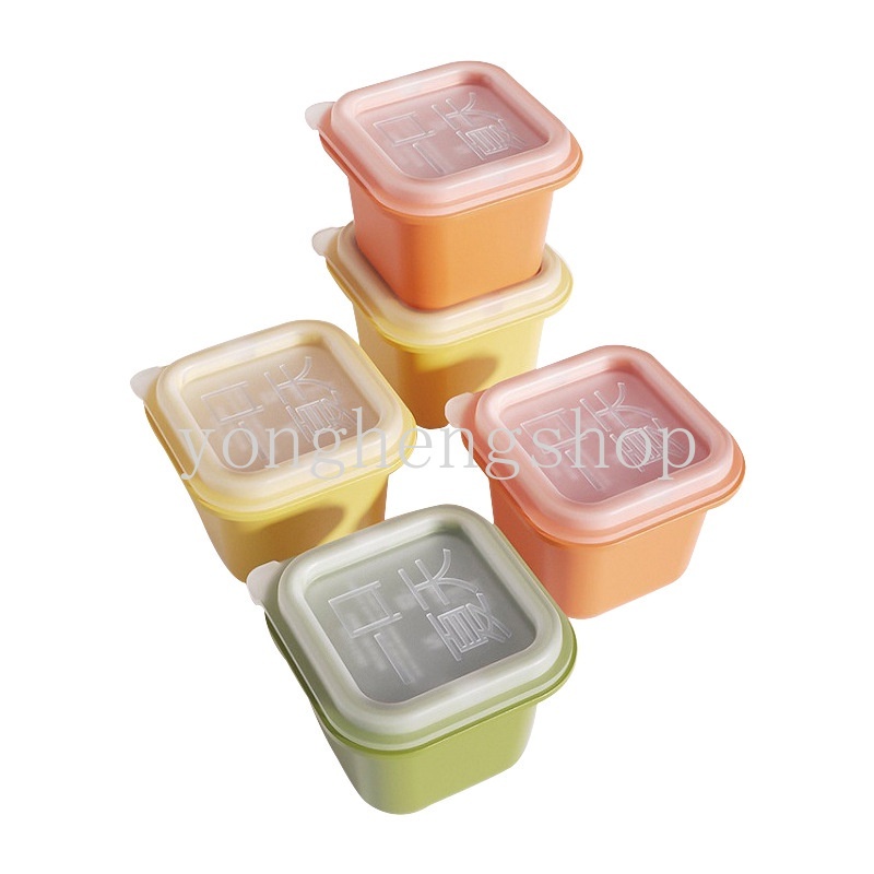 Lucu DIY Cetakan Es Batu Dengan Penutup Pesta Whiskey Wine Ice Blocks Maker Reusable Square Jelly Mould Stackable Ice Box