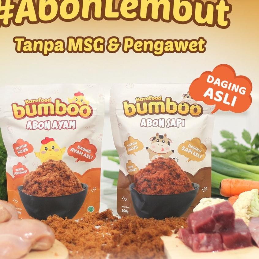 

♪ BUMBOO Abon Asli - Tekstur Lembut MPASI Si Kecil - Sumber Protein - Tanpa MSG - Tanpa Pengawet ✥