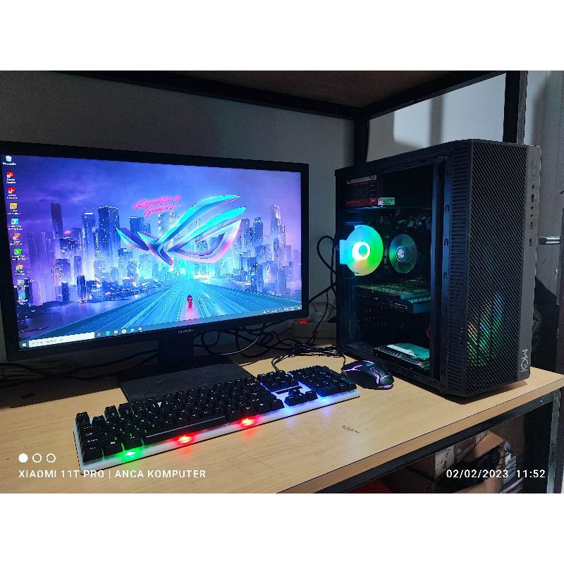 PC RAKITAN INTEL CORE i3 GEN 10 TERBARU FEAT GTX 1650