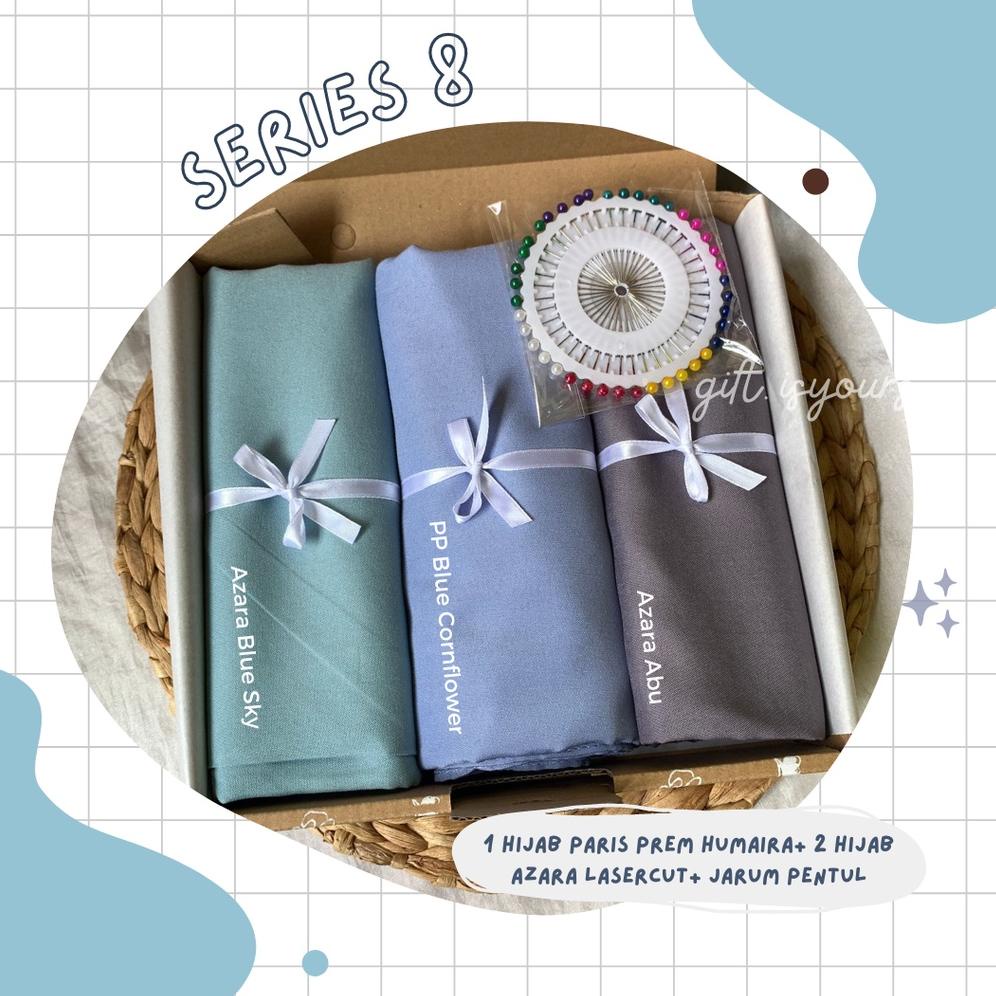 

W39 Hampers / Hadiah / Gift Box Paket Hijab Paris Premium, Azara Lasercut, Bella Square Murah Muslimah Cewek Lebaran, Ulang Tahun, Graduation, Sempro, Semhas, Hari Guru, Hari Ibu, Wisuda, Wedding, Engagement PRODUK KEREN み