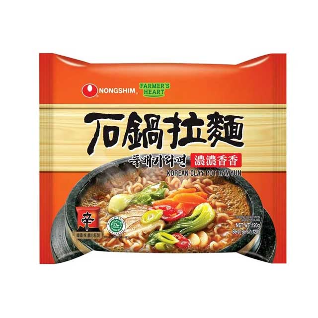 

NONG SHIM CLAYPOT RAMYUN 120G