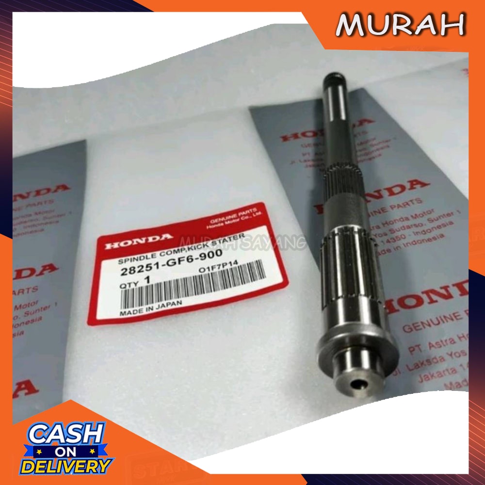 As kick starter stater selah engkol spindle comp Honda Win - win 100 Original JAPAN