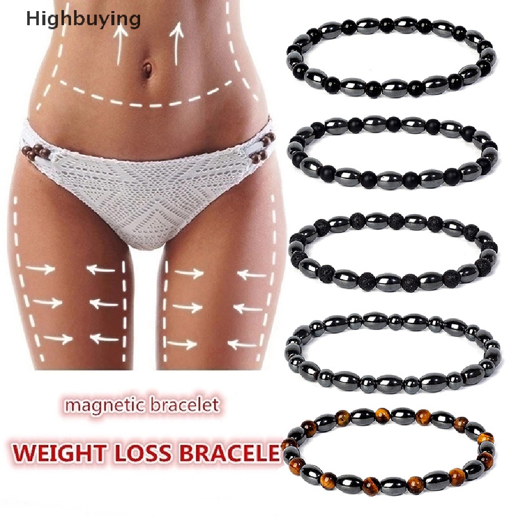 Hbid Hematite Tiger Eye Beads Bracelets Magnetik Kesehatan Pelangsing Penurunan Berat Badan Perhiasan Glory