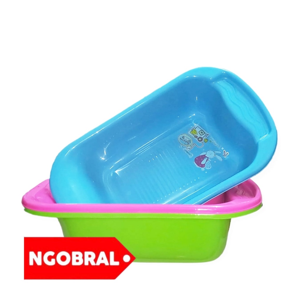 GOJEK/GRAB - Bak Mandi Anak Plastik Besar Bak Mandi Bayi Plastik Baby Bath