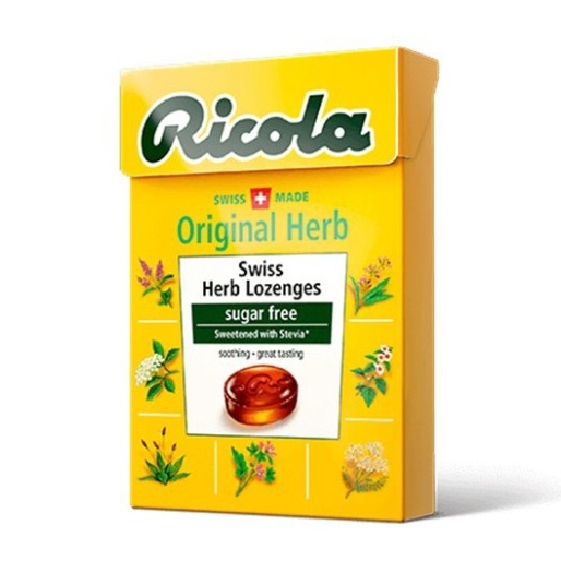 RICOLA PERMEN ORIGINAL 40GR SUGAR FREE