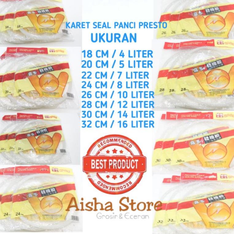 Ready KARET SEAL PANCI PRESTO VICENZA MAXIM MIYAKO SEAL PRESTO 4 LITER SAMPAI 16 LITER 01Z