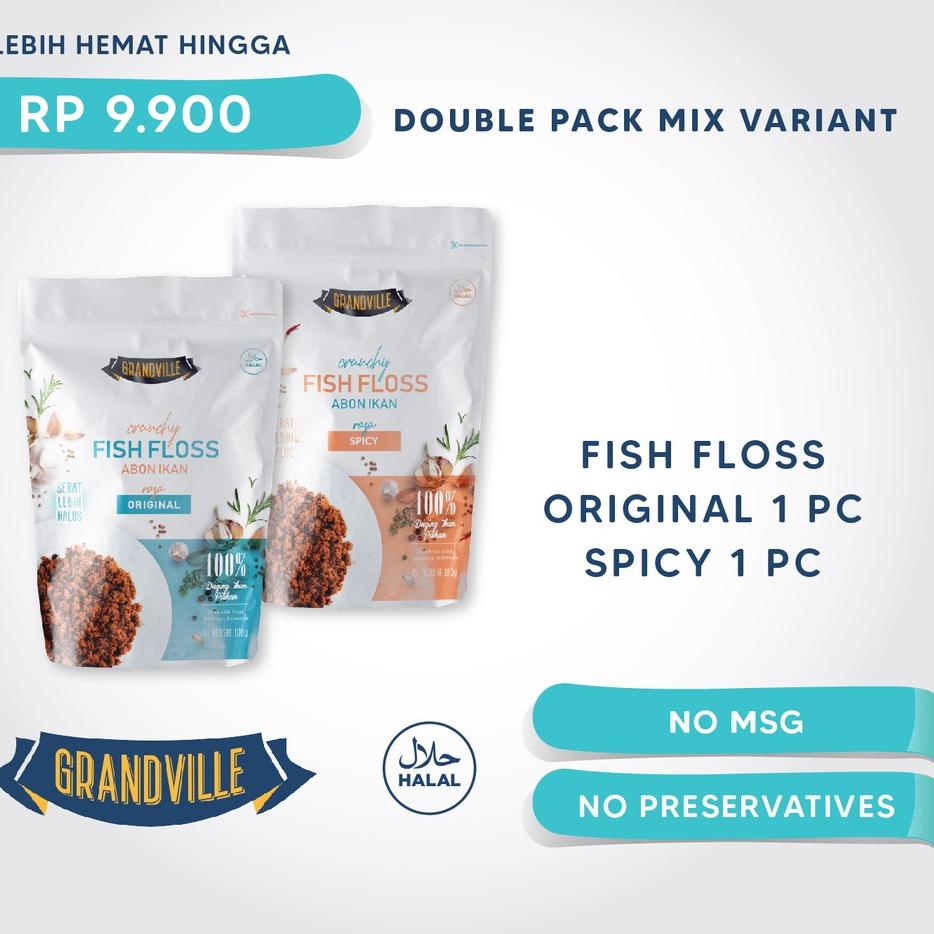 

☀ Grandville Abon IKAN Crunchy Double Pack Mix Variant ☟