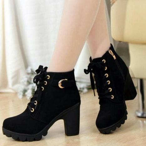 Langsung Order Zora Sepatu Wanita Boots Ziver