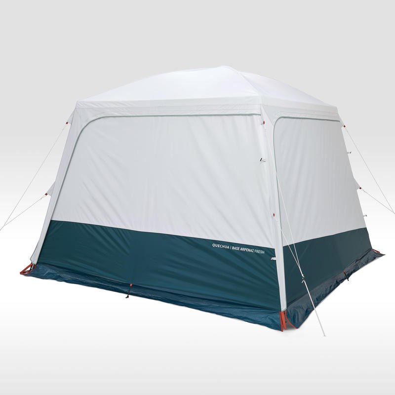 Tenda Camping Untuk Area Ruang Keluarga Kapasitas 10 Orang Arpenaz Base Fresh