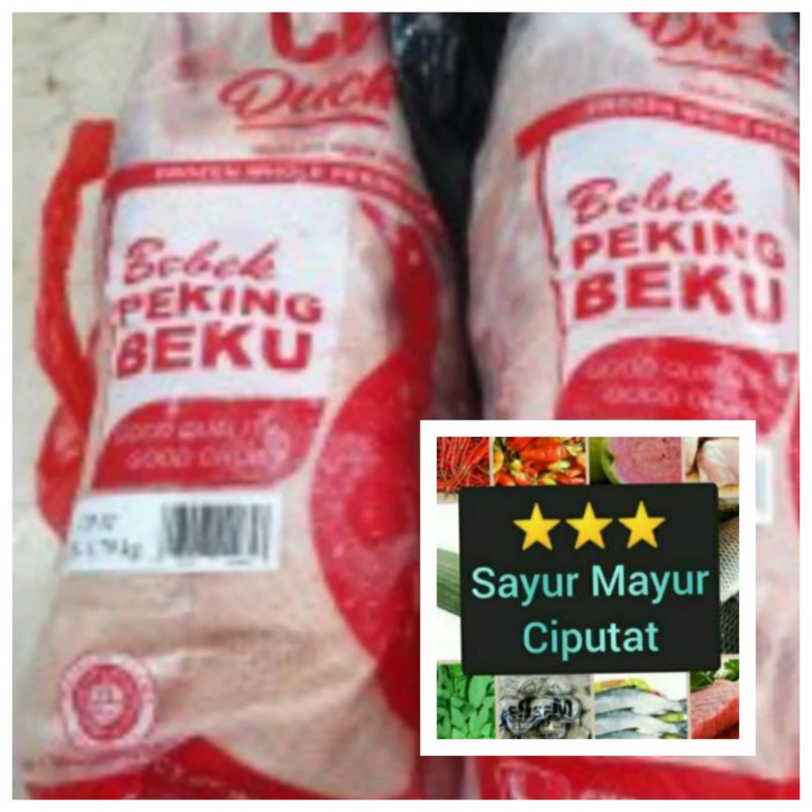 

Bebek frozen 1.7-1.8 kg per ekor
