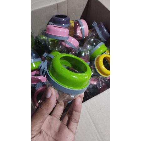 cepuk bulat ban perkutut kutut wadah pakan minum