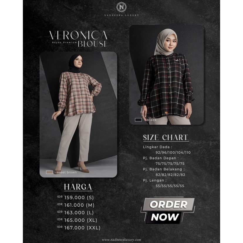 Veronica Blouse by Nadheera Luxury