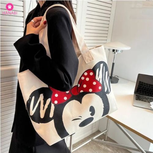 HANABI-totebag disney NAKUSHA tas wanita tas jalanjalan tas korea