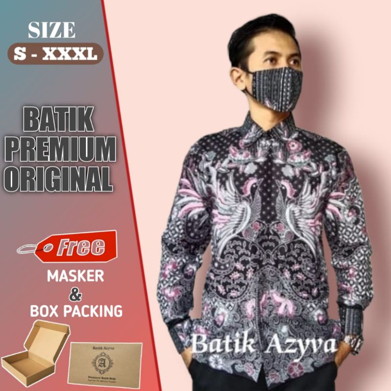 KEMEJA BATIK PRIA KATUN PREMIUM DANAR HADI BATIK KERIS