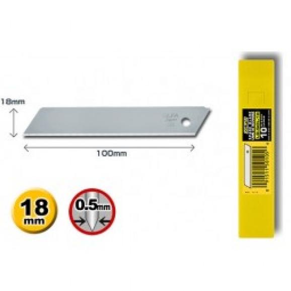 

18mm Solid Blade LB-SOL-10 10Pc Isi Ulang Mata Pisau Cutter