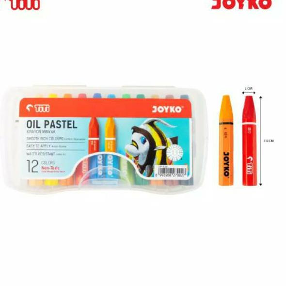 

codeUu1U5 CRAYON 12 WARNA JOYKO / OIL PASTEL TITI OP-12S