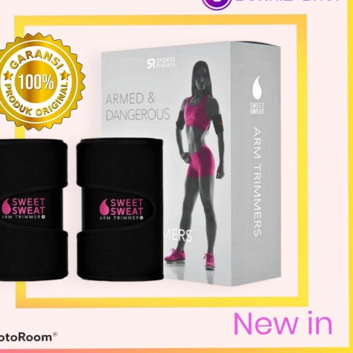 ✥ (sepasang)SWEET SWEAT ARM TRIMMERS Korset Pengecil Lengan ORIGINAL ☺