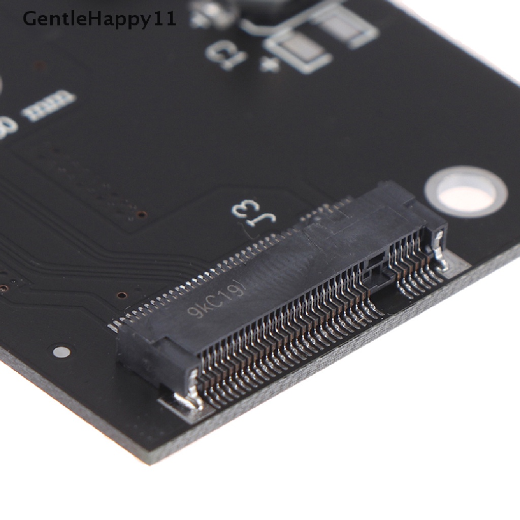 Gentlehappy B+M ke M.2 ssd ngff ke 2.5inch 15pin sata3 pc converter adapter Kartu id