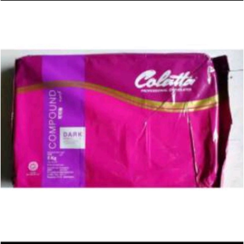 

✨NEW✨ -Coklat Colatta Dark Compound - 5kg- 1.1.23