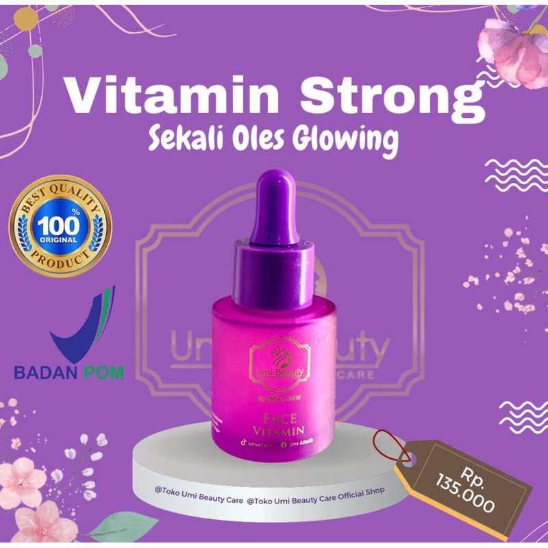 FACE VITAMIN STRONG UBC 20ML ORIGINAL SKINCARE VIRAL