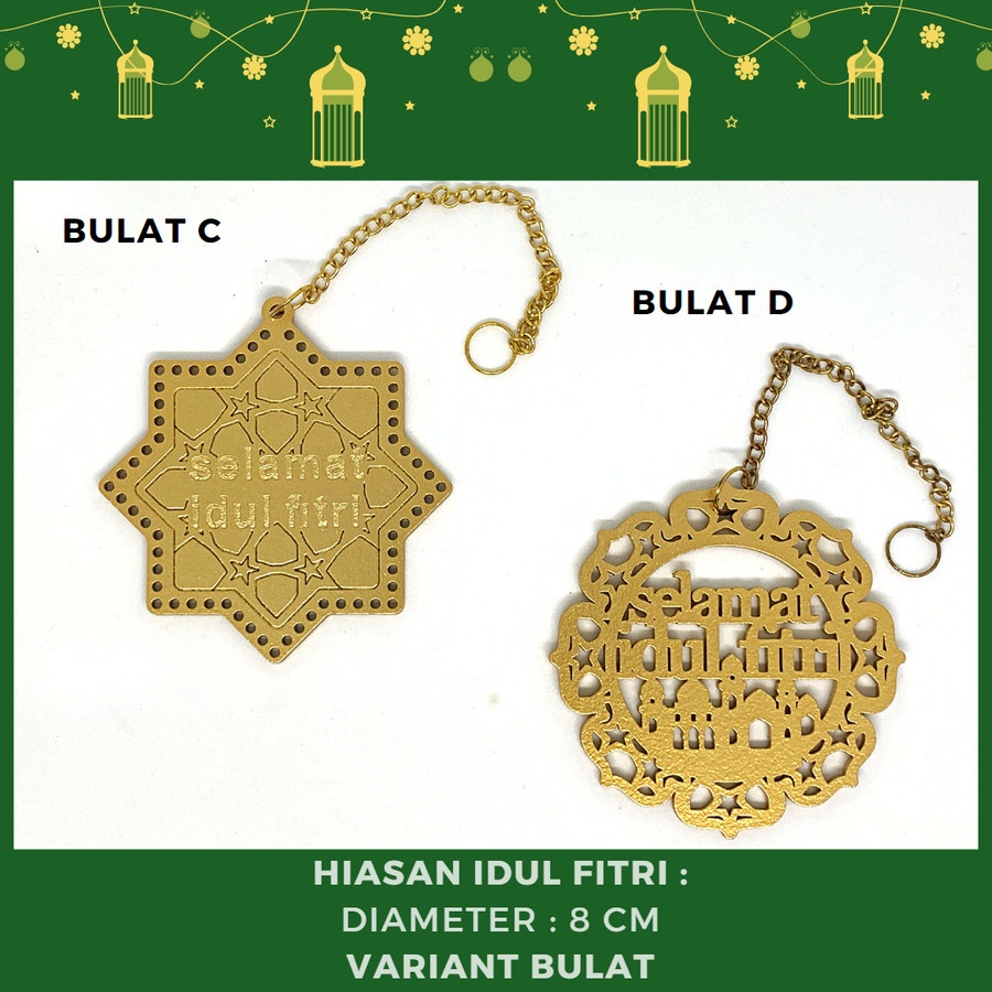 

Hiasan Hampers / Gantungan / Dekorasi Lebaran Idul Fitri Premium