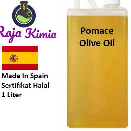 

✱ MINYAK ZAITUN / POMACE OLIVE OIL - HALAL - 1 Liter ♡