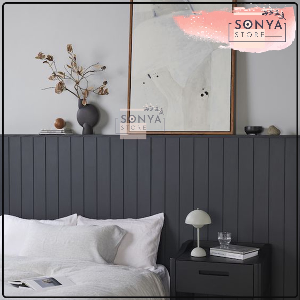 SHIPLAP WALL - WALL PANEL - LIST DINDING - DEKORASI - WALL MOULDING
