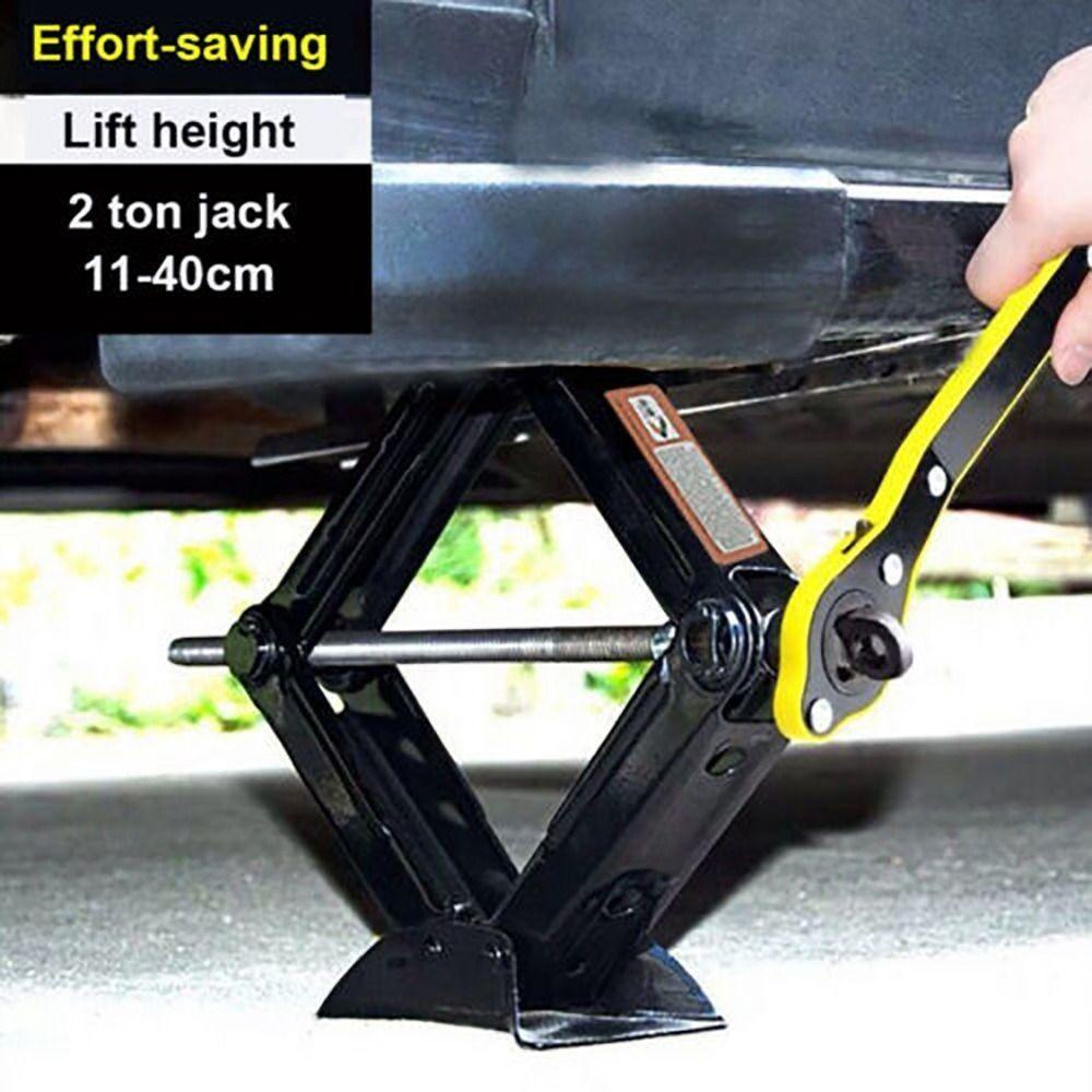 POPULAR Dongkrak Mobil 2.5 Ton Alat Perbaikan Hemat Tenaga Kerja Scissor Jack