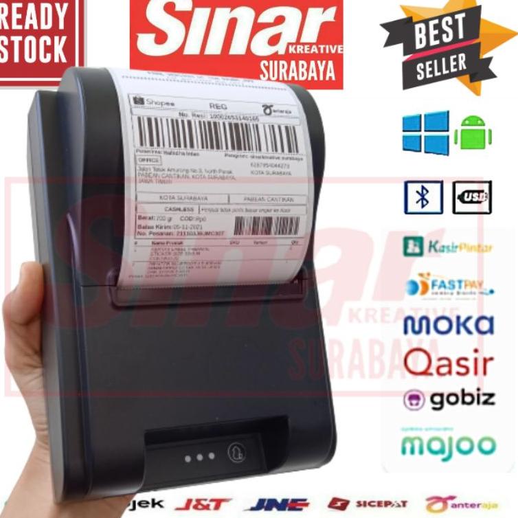 BestPRINTER THERMAL BLUETOOTH 80MM C80BT MESIN KASIR CETAK STRUK DAN RESI PENGIRIMAN¿