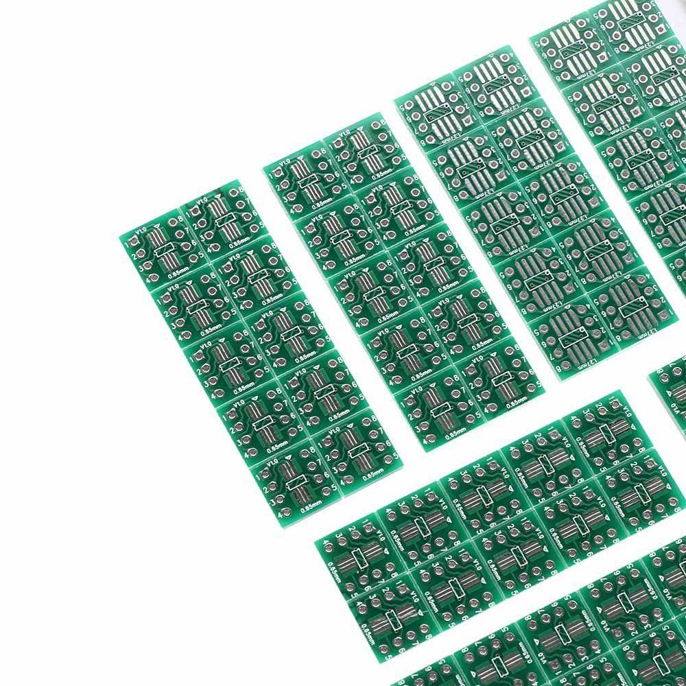 Agustina Conveter Board Sirkuit Elektronik 1.27mm Double Sides 0.65mm PCB Board Converter TSSOP8 SOP8 SMD Ke DIP8