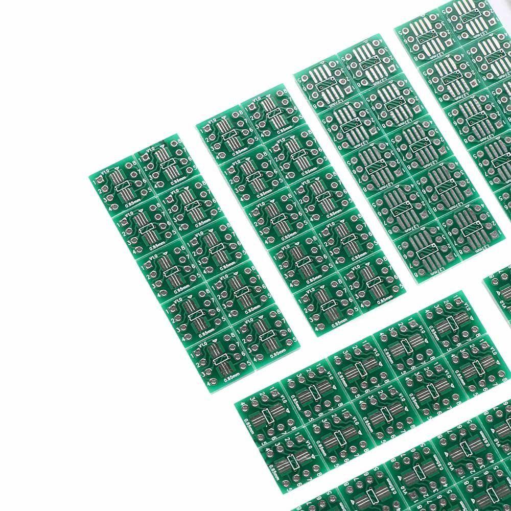 Agustina Conveter Board Sirkuit Elektronik 1.27mm Double Sides 0.65mm PCB Board Converter TSSOP8 SOP8 SMD Ke DIP8